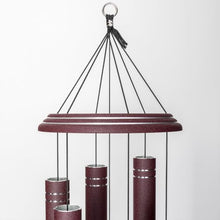 Arabesque by Wind River - 59 inch Garnet Wind Chime for Patio, Backyard, Garden, and Outdoor décor (Aluminum Chime) Made in the USA