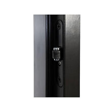 PROSAUNAS Clear & Tinted Glass Sauna Door, Prehung Tinted Glass Sauna Door (Left Hanging, Clear - Black Alder Frame 24x81)