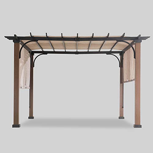 Sunjoy 110105005 Pergola Black/Brown