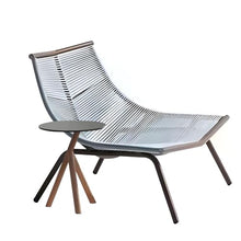 KPHYMOD 2 Pieces Outdoor Patio Furniture Set, Patio Conversation Table and Chair Furniture for Yard Backyard Lawn Porch Poolside Balcony(Color:Blue-1)