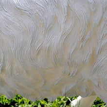 XYYZZZ Large Size Outdoor Statues for Garden Art Decor Farm Animal Statues Lamb Garden Outdoor Garden Sculptures Patio Yard Decor Sheep Crafts Ornaments Simulation Statuette(White5(22X8X19INCH))