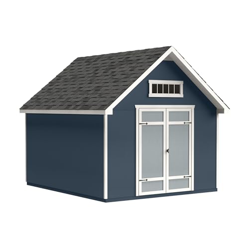 ShedMaster Linea 10x12 Do-It-Yourself Wooden Storage Shed with Floor Kit - Does not Include Paint or Roofing Shingles