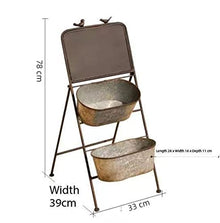 OJKJGYTF Iron Flower Stand, Indoor&Outdoor Plant Stand,Flower Stand Shelf, Flower Shop Cafe Shop Display Stand Stand