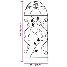 3 PCS Outdoor Iron Climbing Plant Frame, Garden Metal Climbing Frame