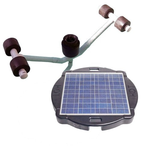 Natural Current Pond Savior Solar Powered Floating Skimmer Float