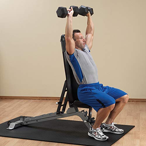 Body-Solid Pro Clubline Adjustable Bench Silver
