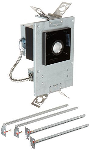 WAC Lighting MT-4LD116N-F30-BK Housing for 1 Light LED Precision Module, Flood, 3000K