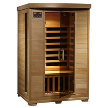 Blue Wave HeatWave Coronado SA2409 2 Person Sauna with Carbon Heaters and Chromotherapy System