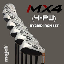 Majek Men’s MX4 Hybrid Iron Set Black