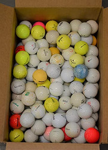 Golf Ball Planet 600 Hit Away Used Golf Balls White/Color Mix