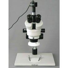 AmScope Digital Trinocular Stereo Zoom Microscope 3.5X-90X White