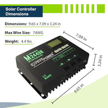 ExpertPower 400W 12V Solar Panel Kit | 400W Mono Rigid Solar Panels, 40A MPPT Solar Charge Controller | RV, Trailer, Camper, Marine, Off Grid, Solar Projects