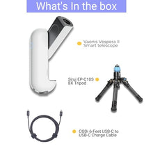 Vaonis Vespera II Smart Telescope Ultra-Light Bundle with Tripod & Cable