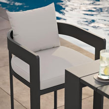 Modway Tahoe Outdoor Patio Bar Height Chair in White