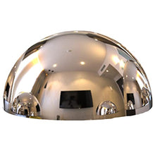 Reflective Garden Gazing Ball Stainless Steel Hollow Hemisphere Multiple