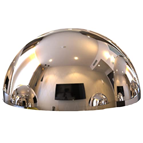 Reflective Garden Gazing Ball Stainless Steel Hollow Hemisphere Multiple