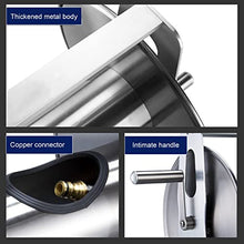Stainless Steel Water Hose Reel with Garden Hose, Hand Crank Retractable Hose Reel Swivel Bracket Hose Storage Holder, Wall/Floor Mount Hose Rack with Gun and Hose Connector( 15M Water Pipe Reel Set)