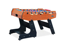 KICK Majesty 55" Folding Foosball Table Brown