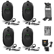 Motorola Solutions 4 x CLP1010e 1-Channel 2-Way UHF Business Radio
