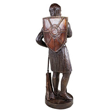 Design Toscano 13th Century Medieval Warrior Soldier Lost Wax Bronze Statue Bronze