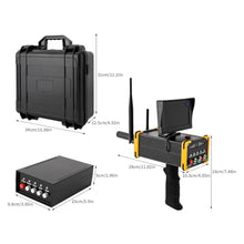 Professional Metal Detector, Higher Accuracy Gold Detector with LCD Display and Usage Time: 3-8 Hours, Search Range: 990 Meters & Detection Depth: 1-15 Meters for Gold Silver Copper Diamond