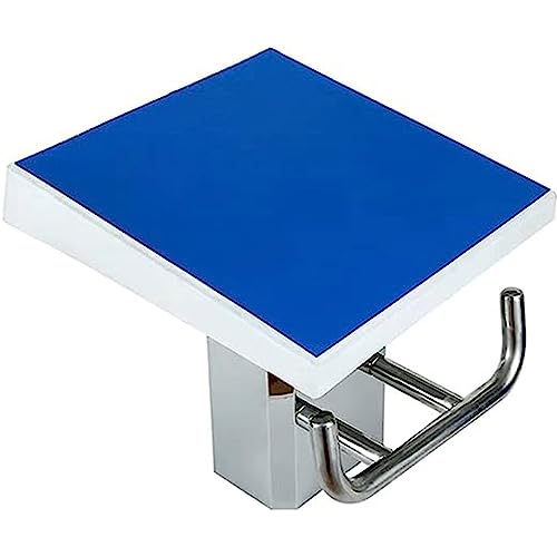 ZCBYBT Heavy Duty Stainless Pool Diving Boards Swimming Pool Competition Non-Slip Diving Platform Load 440lbs,for Indoor & Outdoor