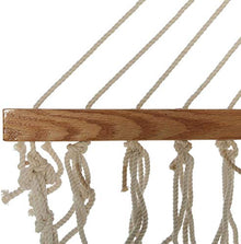 Original Pawleys Island 13OC Original Deluxe Cotton Rope Hammock with Free Extension Chains & Tree Hooks, Handcrafted in The USA, Accommodates 2 People, 450 LB Weight Capacity, 13 ft. x 55 in.