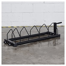 VEITEOX FTY Weight Plate Storage Rack with Handle and Wheels