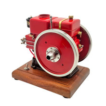 Retrol&OKMO 1/5 Scale Single-Cylinder Four-Stroke Engine with Wooden Base