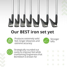 Bombtech Golf Premium Golf 4.0 Iron Set Black