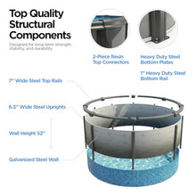 AquaDoc Coventry Round Steel Wall Above Ground Pool Kit 21' x 52"