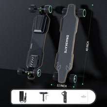 DNASKATE V4 Electric Skateboard with Remote 28 Mph 22 Miles Range 800W Hub-Motor