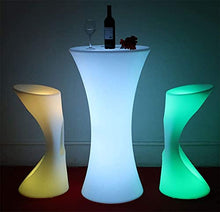 Sunset Projector LED Light Feet Shaped Bar Stool RGB 16 Colors with Remote Control IP68 Waterproof and USB Charging Chair for Indoor and Outdoor