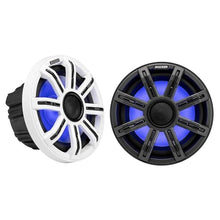 KICKER MSC 8-Inch Premium Marine 4-Ohm LED Coaxial Speakers, Pair