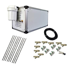 Mistcooling System - Stainless Steel Tubing - 1500 PSI Misting Pump - Do It Yourself Misting System - For Residential, Commercial and Industrial - Up to 120 Nozzles (78 Ft Mist Line - 40 Nozzles)