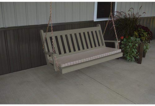 A & L Furniture Co. Yellow Pine 4' Traditional English Swing - Lead TIME to Ship 6 Weeks
