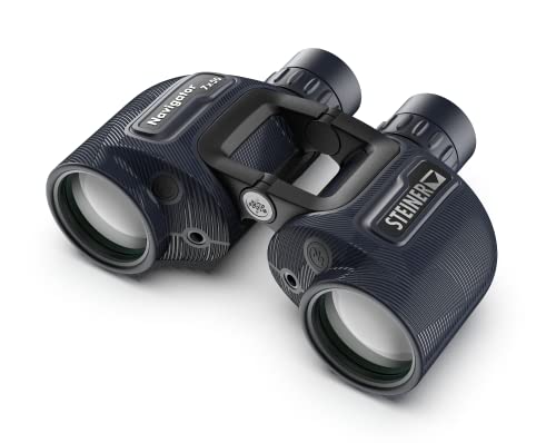 Steiner Navigator 7x50 Binoculars High Contrast Optics Sports-Auto Focus Navy Blue