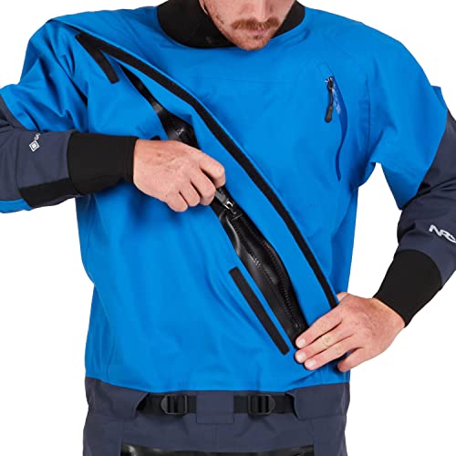 NRS Men's Nomad Gore-TEX Pro Semi-Dry Suit Blue