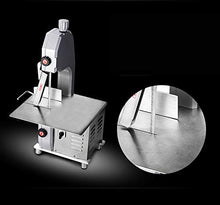 INTBUYING Frozen Meat Cutter Electric Bone Saw Machine Silver