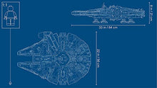 LEGO Star Wars Ultimate Millennium Falcon 75192 Expert Building Set Multicolor