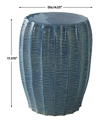 Uttermost Harbor - Garden Stool-17.38 Inches Tall and 14.25 Inches Wide