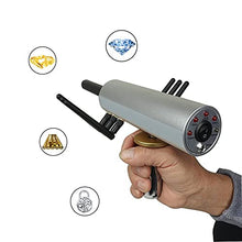 ELUKHT Underground Metal Detector, Handheld Long Range Metal Detector with Launch Box Receiver for Detecting Gold Silver, 6 Antennas Metal Finder Detector Practical and conveni (Black)