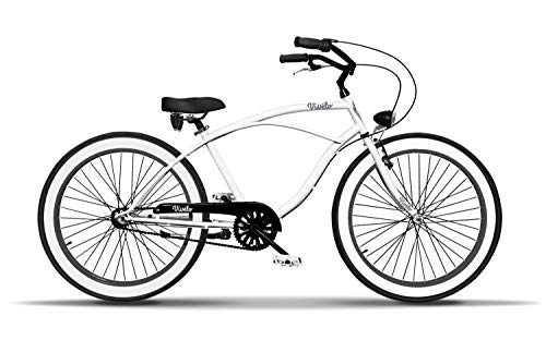 Vivelo Rider X Beach Cruiser for Men Complete Bike 3-Speed Clyde