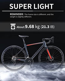 KOOTU Carbon Road Bike Blue Pink
