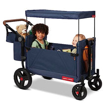 Radio Flyer Atlas Stroll N Wagon Folding Wagon Blue