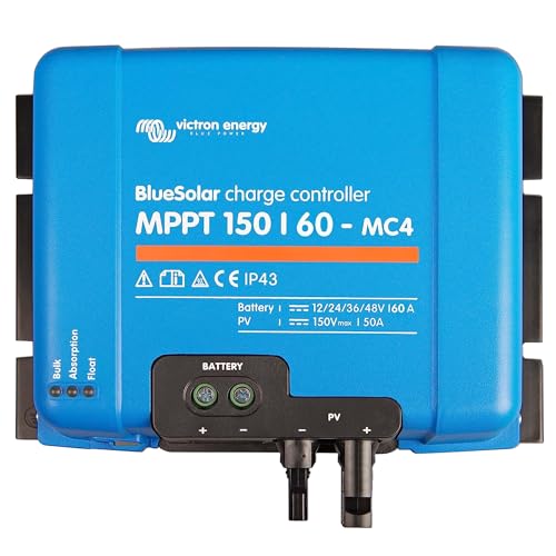 Victron Energy BlueSolar MPPT MC4 150V 60A 12/24/36/48V Controller