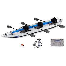 Sea Eagle 465FT Fasttrack Inflatable 15'3" Touring Kayak Blue/Gray