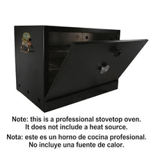 Camping Oven - Pop-On-Top Full Size Baking Oven for Outdoor, RV, Tent Camping, Preppers, Emergency.
