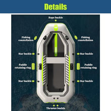 YUEWO Inflatable Boat for Adults Gray