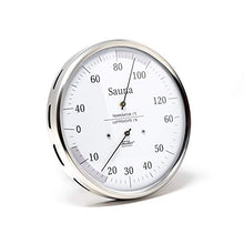 Fischer Sauna Thermohygrometer, Stainless-Steel, Multi Colour, One Size
